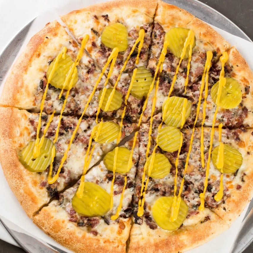 Pastrami Pizza.
