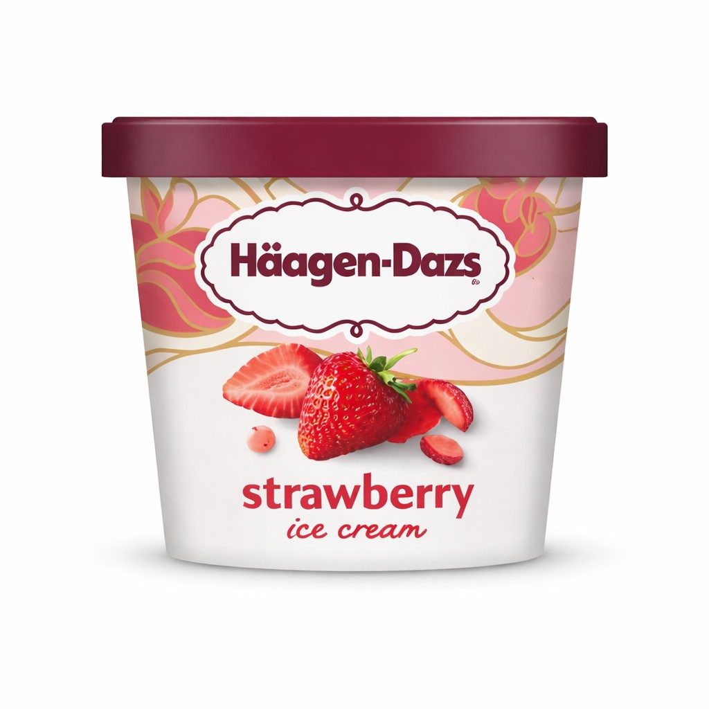 Haagen Dazs Ice Cream Cup.