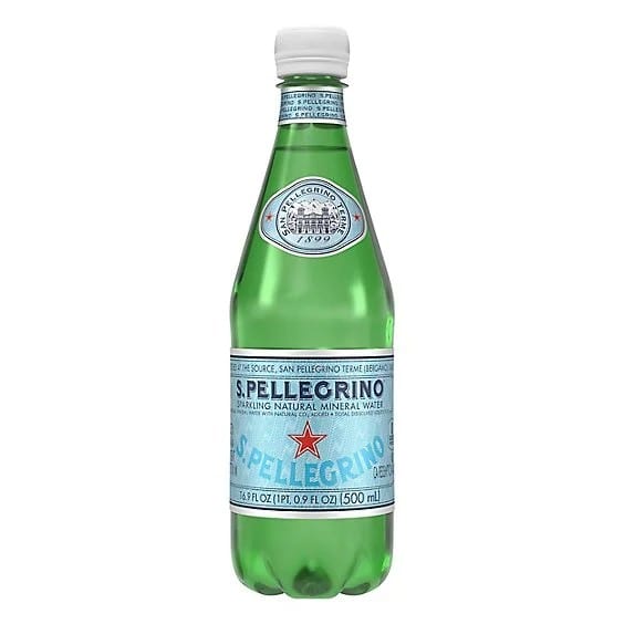 San Pellegrino Sparkling Natural Mineral Water.