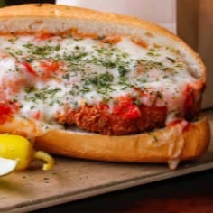 Eggplant Parm Sub.