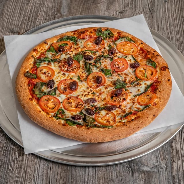 Mediterranean Pizza.