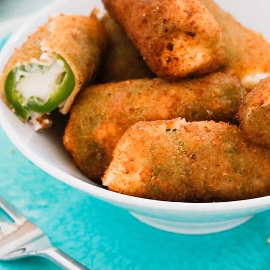 Cream Cheese Jalapeño Poppers.